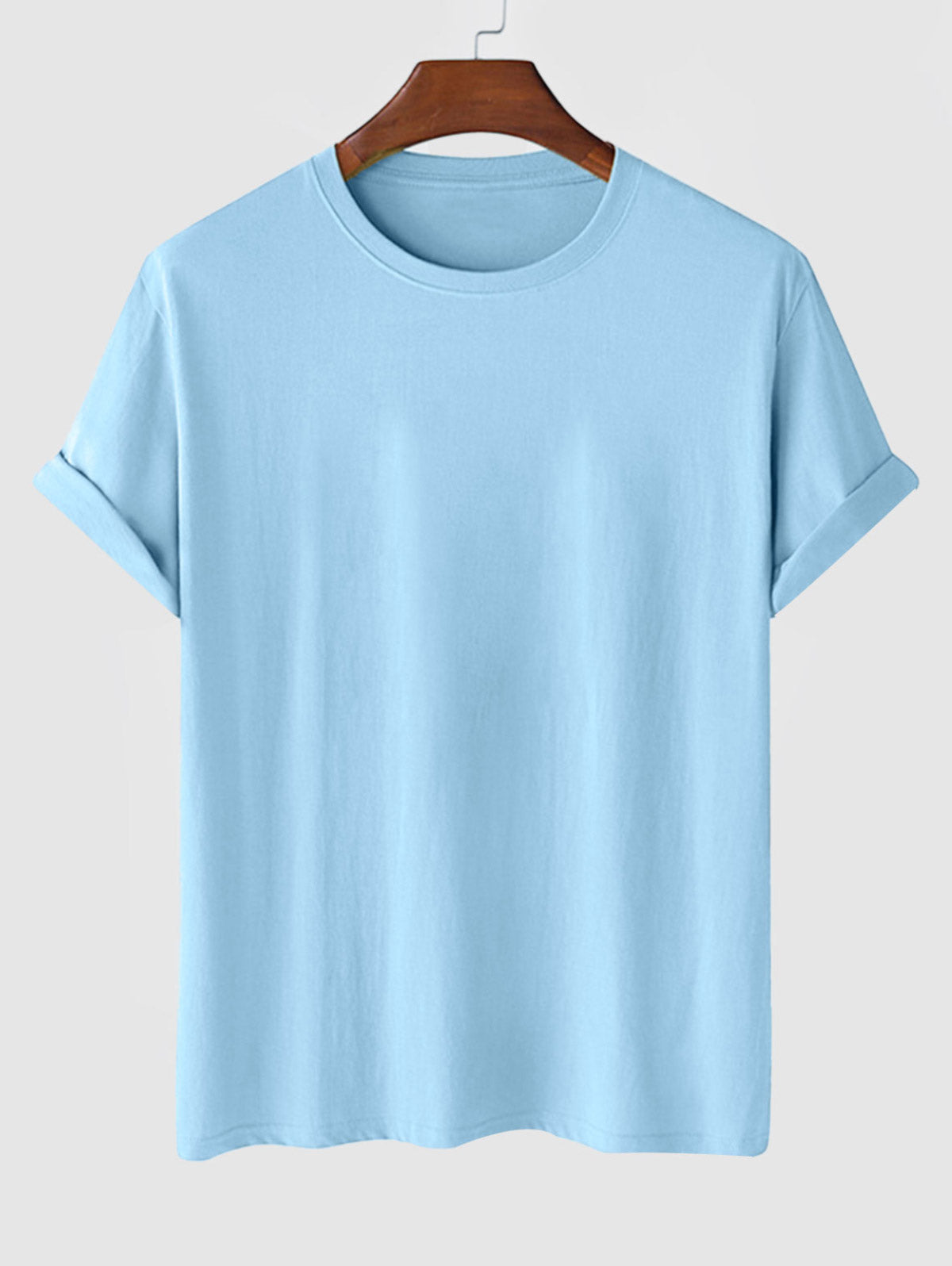 Men's Casual Playing Card Spades Letter Graphic Printed Crew Neck Short Sleeves T-shirt