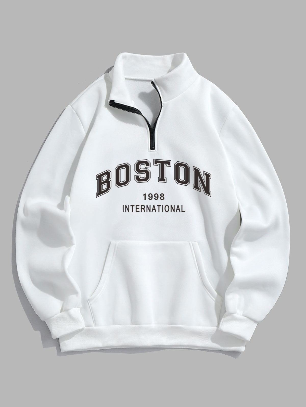 Mens BOSTON Fleece-lined Sweatshirt