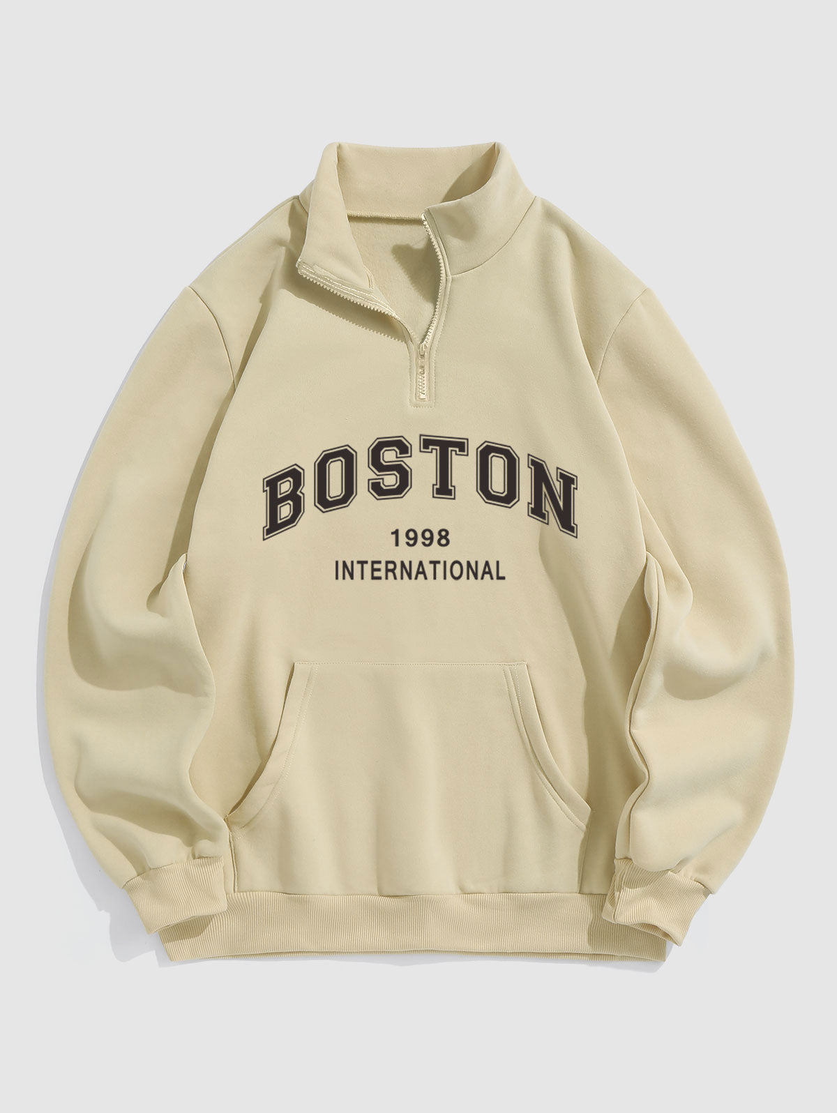 Mens BOSTON Fleece-lined Sweatshirt