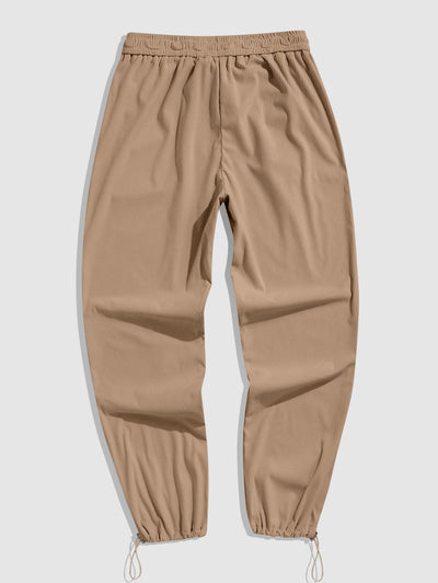 Drawstring Hem Corduroy Pants Kosyway