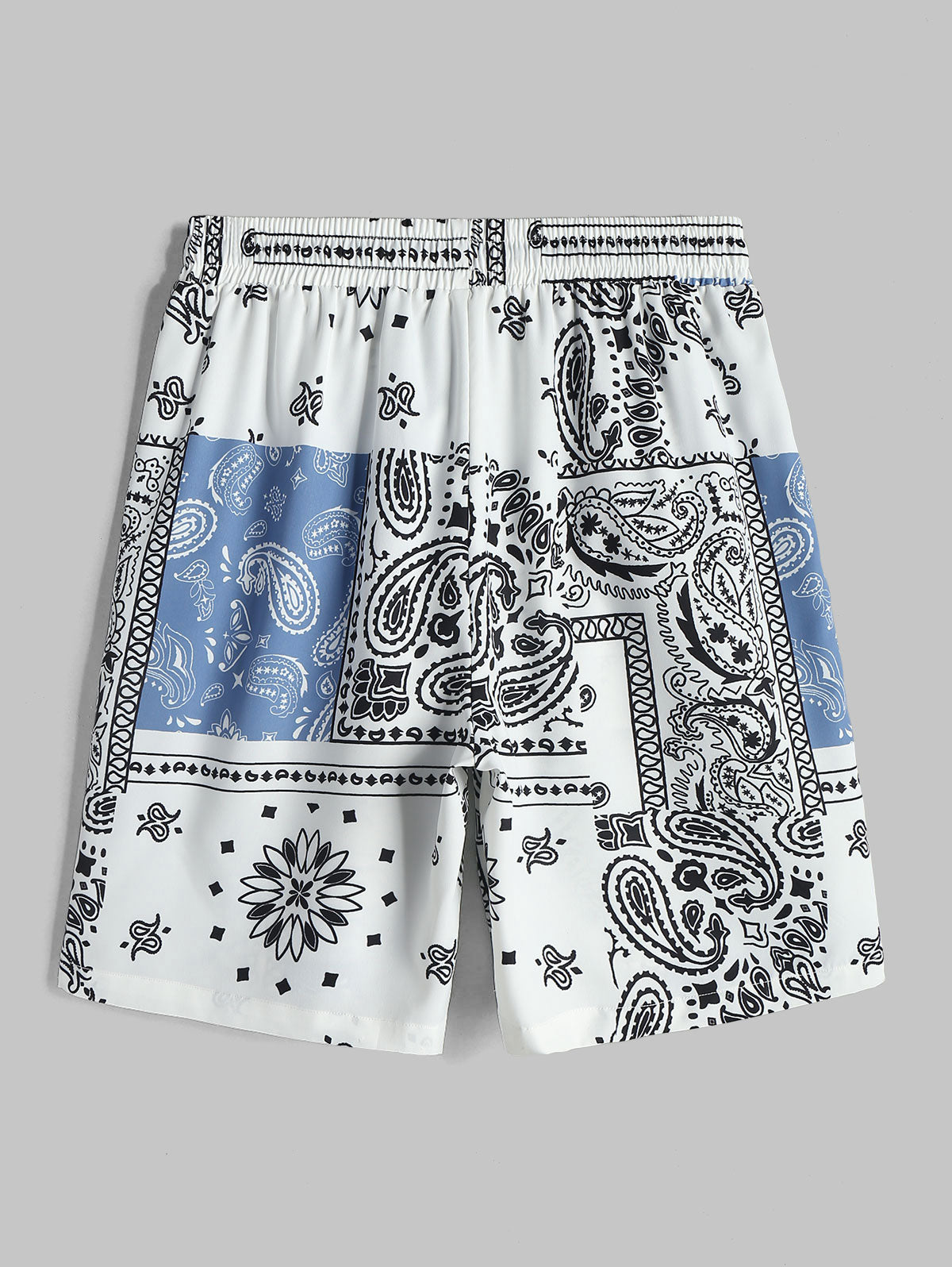 Mens Ethnic Style Paisley Vacation Shorts