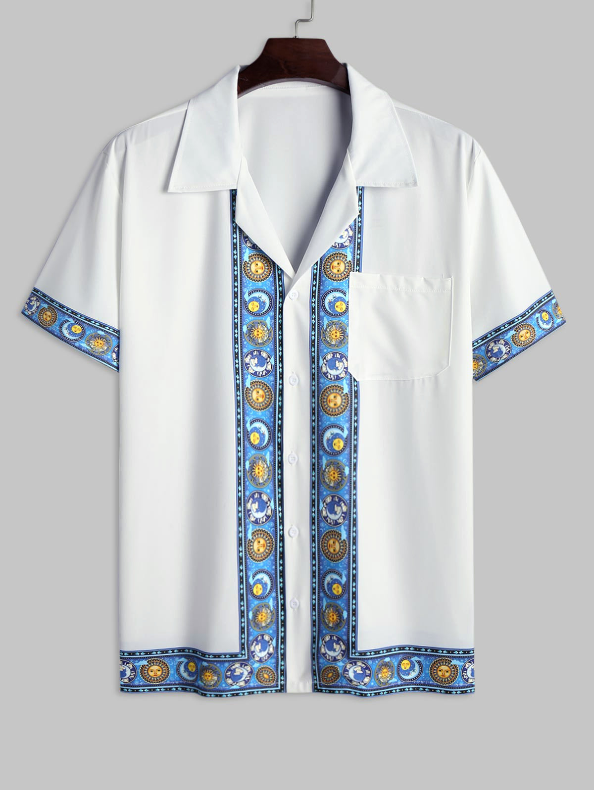 Men's Ethinic Vacation Shirt