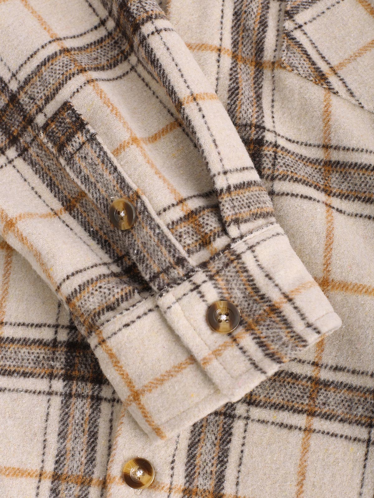 Men's Long-Sleeve Flannel Shirt Kosyway