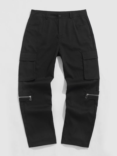 Men's Side Pockets Design Cargo Pants