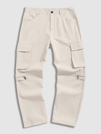 Men's Side Pockets Design Cargo Pants