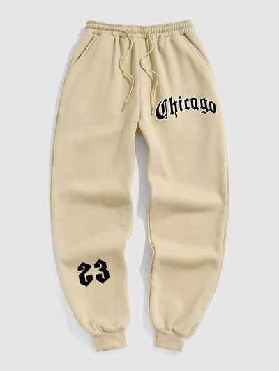 Men's Chicago Beam Feet Drawstring Jogger Pants