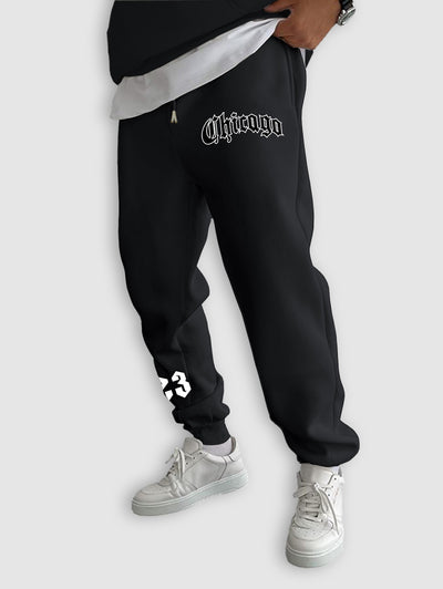 Men's Chicago Beam Feet Drawstring Jogger Pants