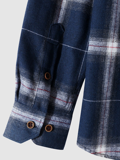 Men's Casual Plaid Shirt