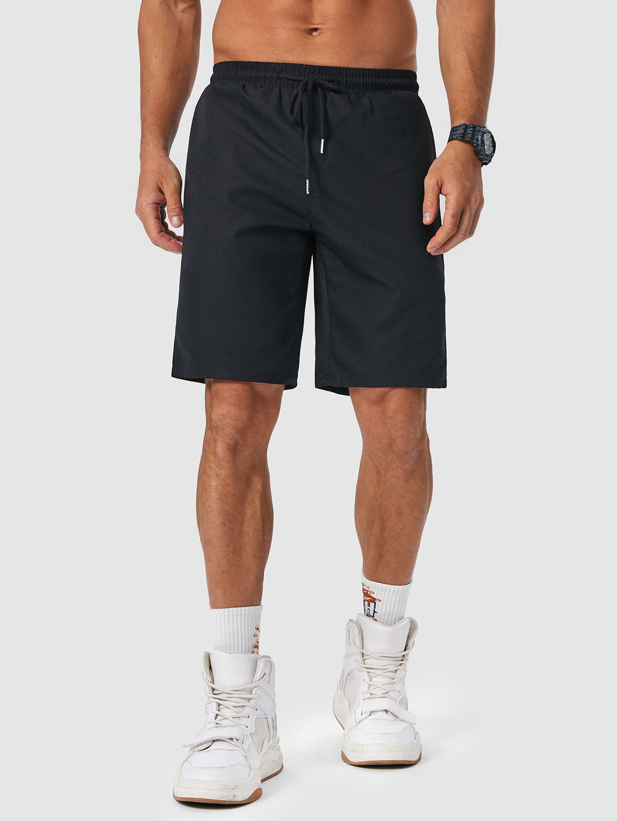 Men's Caravaggio Painting Printed Crew Neck Short Sleeves T-shirt And Drawstring Casual Shorts Set