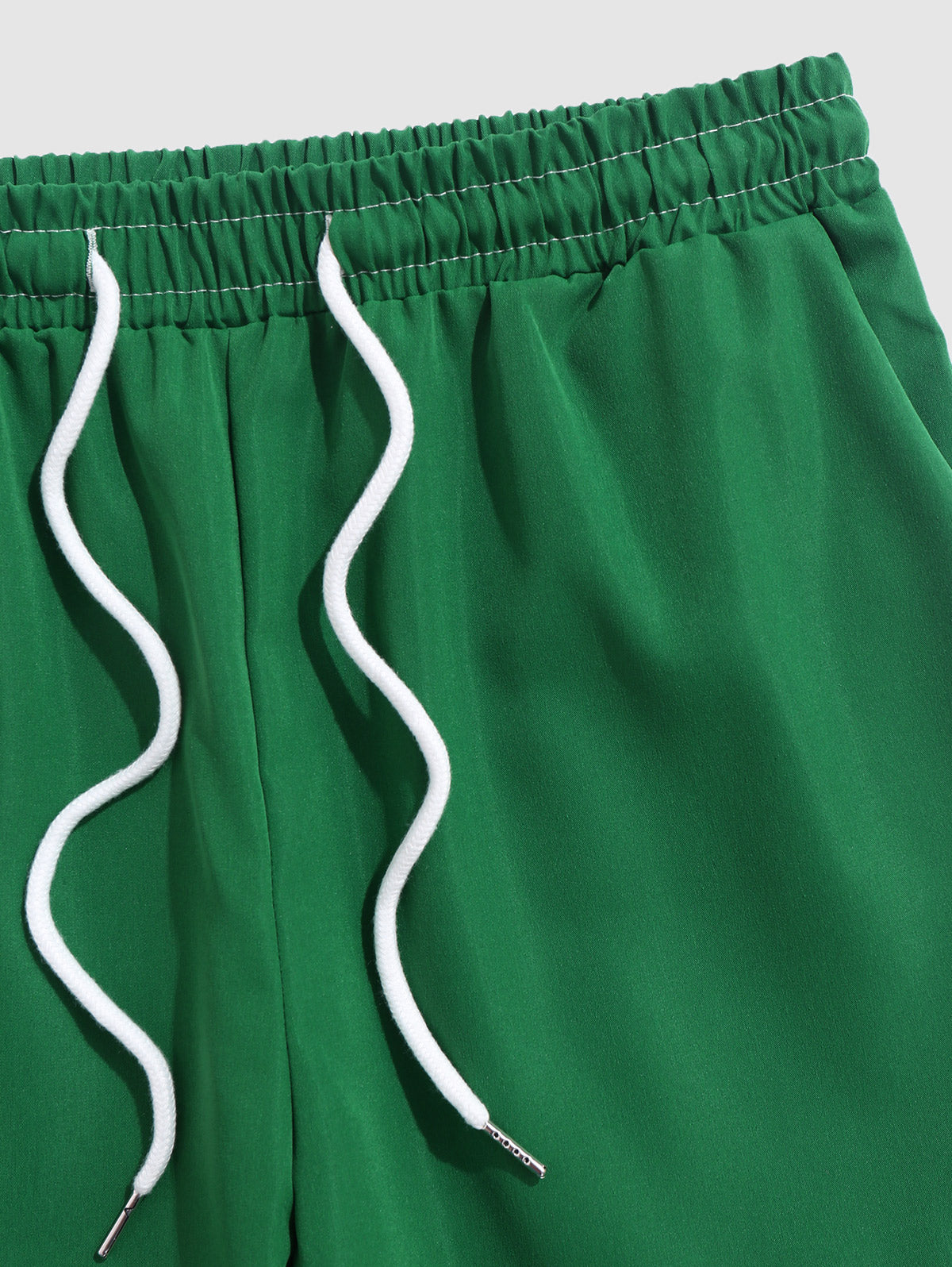 Mens Solid Color Quick Dry Basic Casual Shorts
