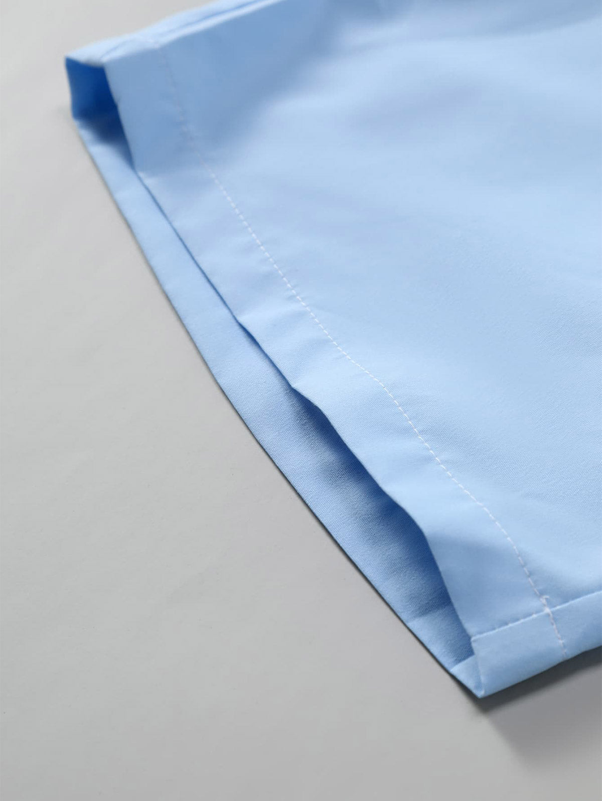 Mens Solid Color Quick Dry Basic Casual Shorts