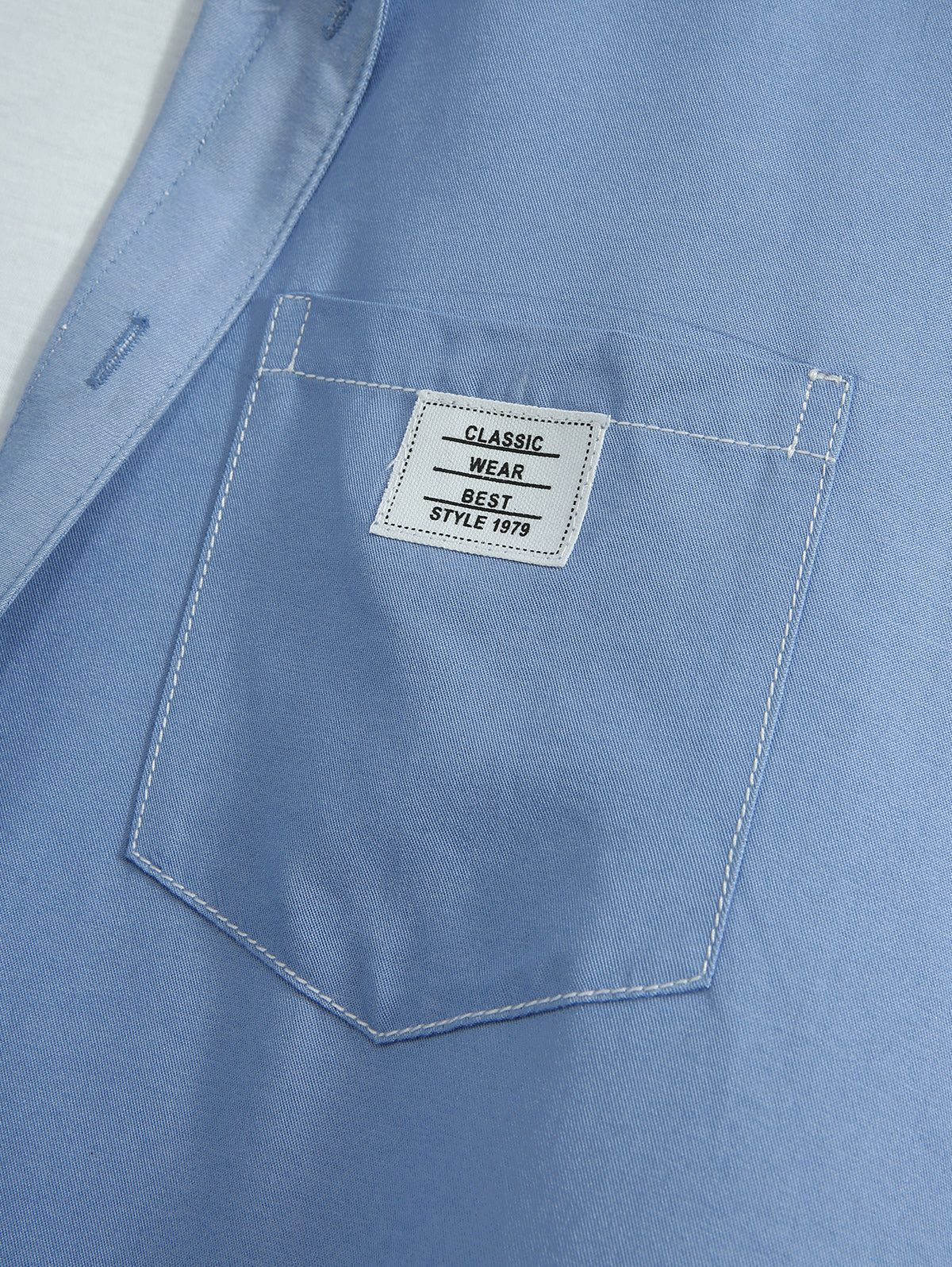Men's Casual Letter Patch Design Pocket Button Up Short Sleeves Shirt And Drawstring Shorts Set