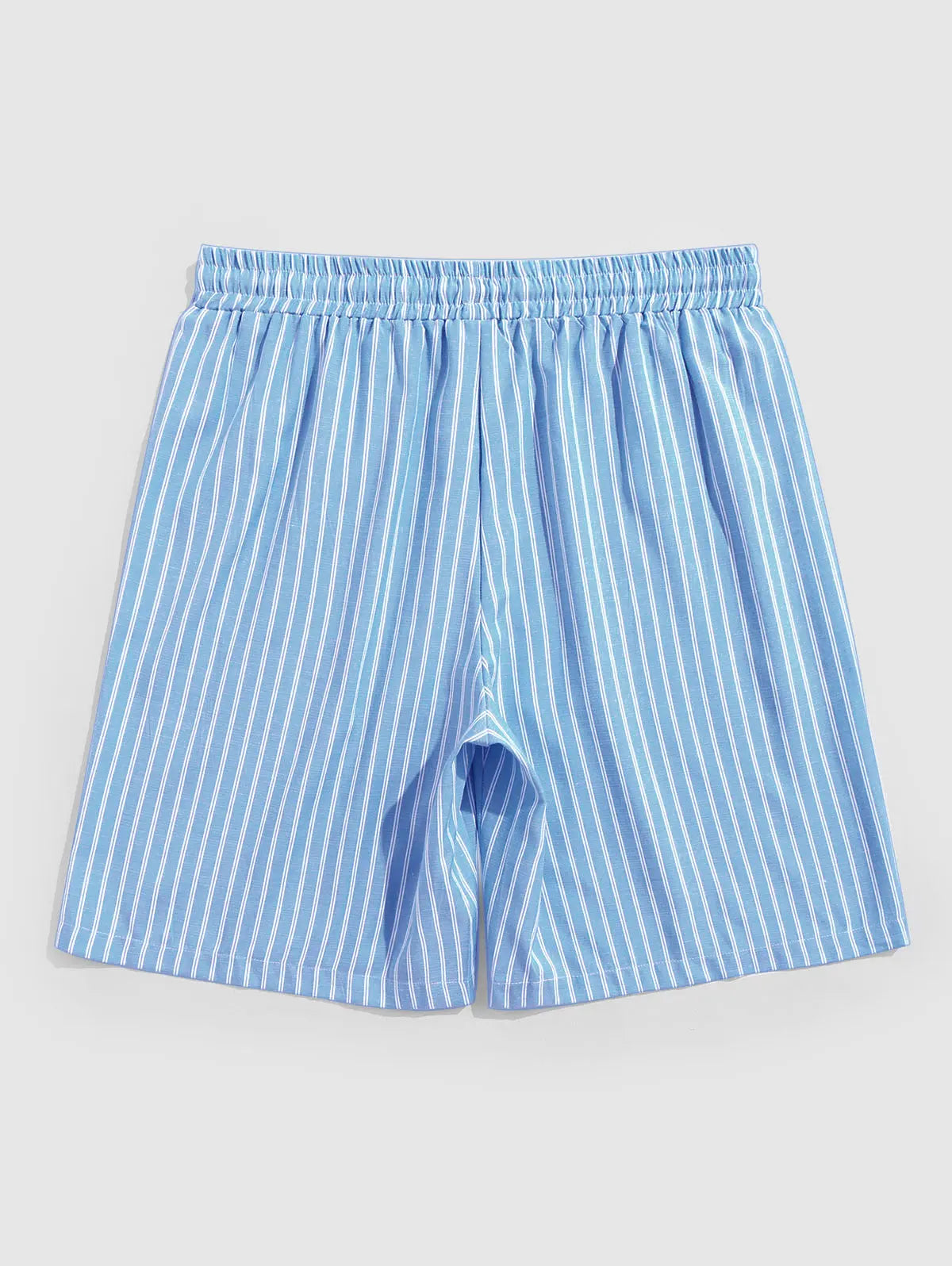 Men's Striped Drawstring Casual Shorts Kosyway