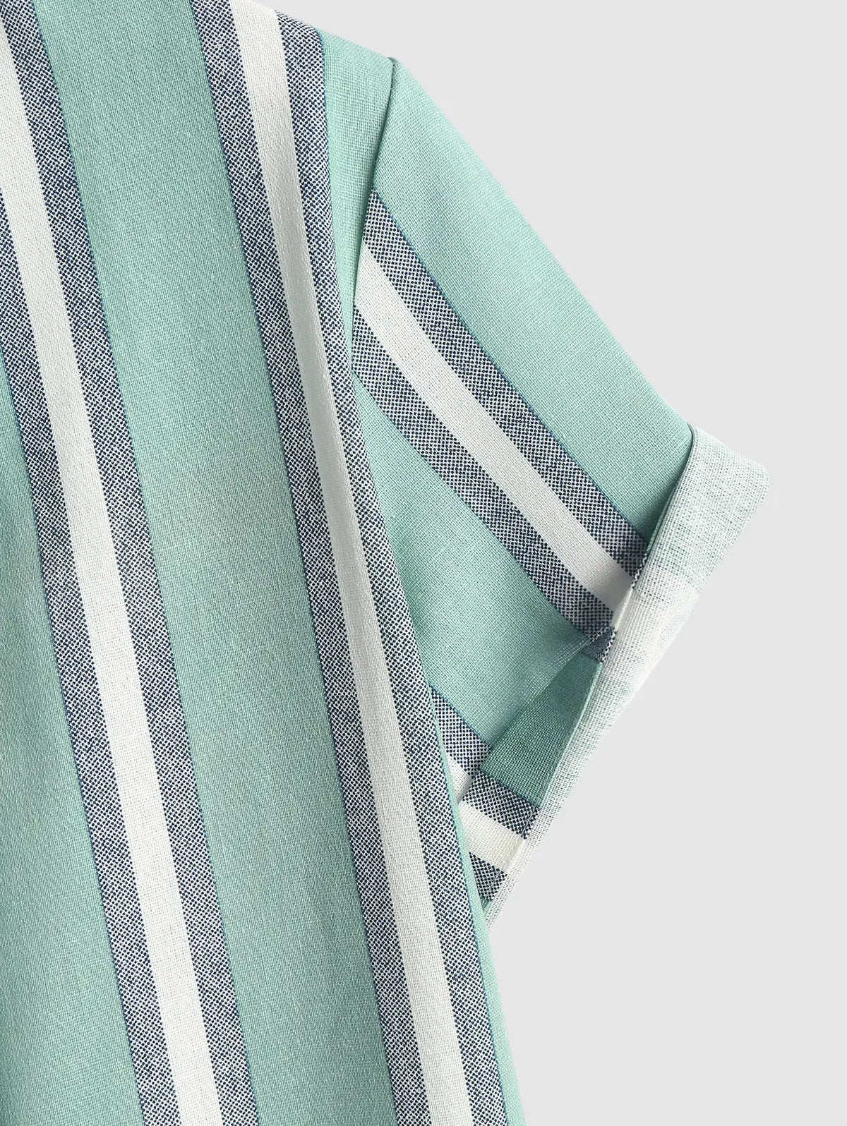 Mens Cotton and Linen Striped Sets Kosyway