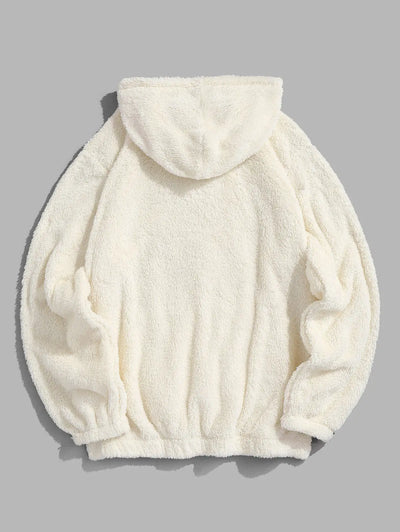 Mens Fluffy Teddy Bear Hoodie Kosyway