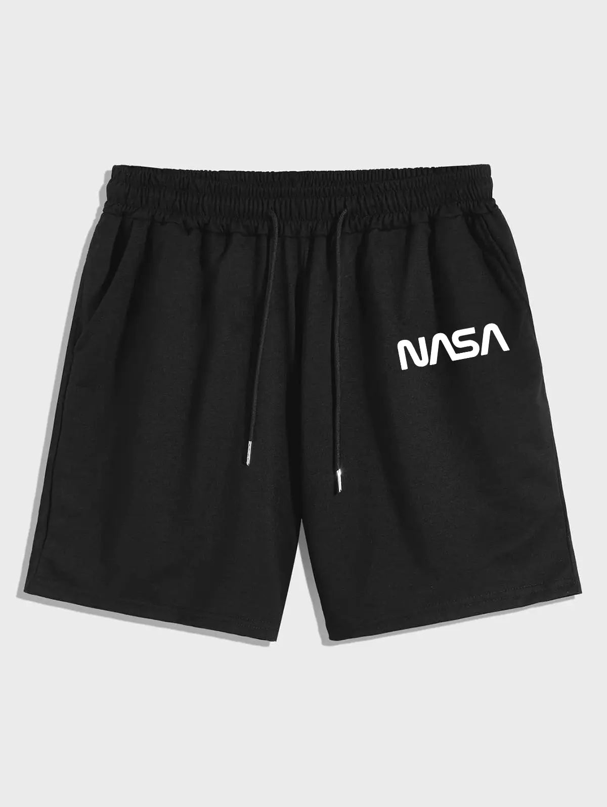 Mens Letter Printed Sweat Shorts Kosyway