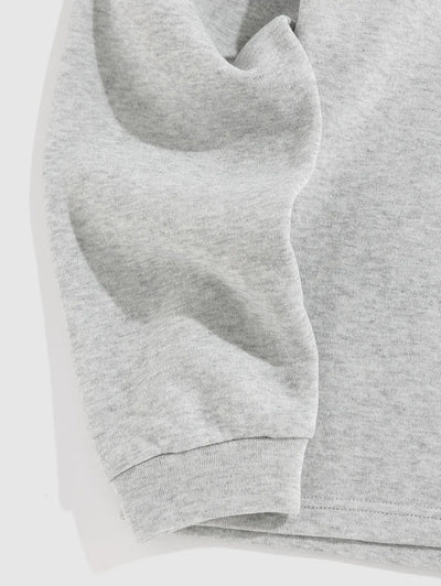Mens Vintage Eagle Printed Colorblock Fleece Quarter Zip Sweatshirt Kosyway