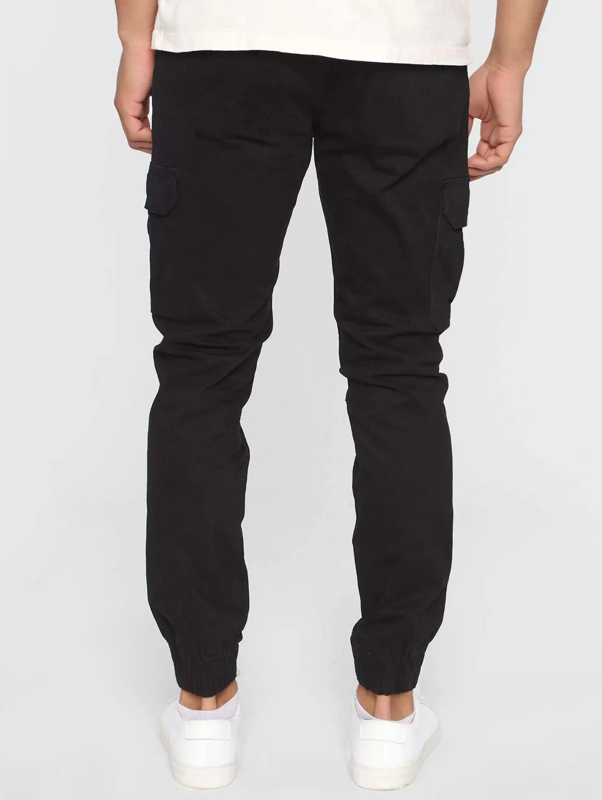 Streetwear Multi Pockets Solid Color Cargo Pants Kosyway