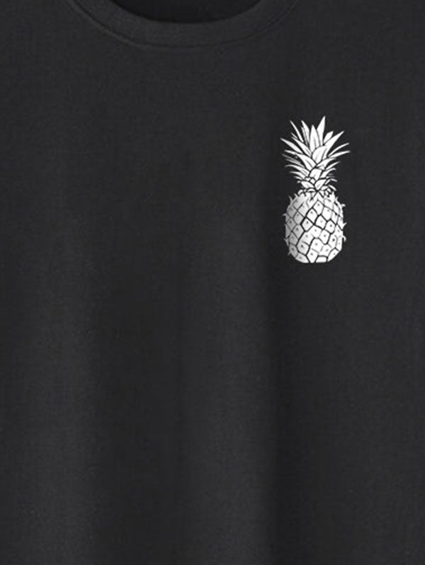 Tropical Pineapple Pattern Classic T-shirt Kosyway