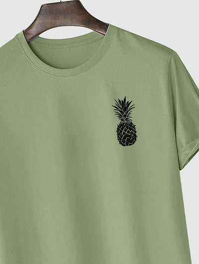 Tropical Pineapple Pattern Classic T-shirt