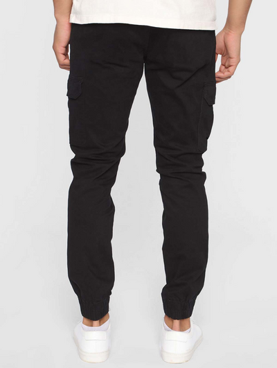 Streetwear Multi Pockets Solid Color Cargo Pants